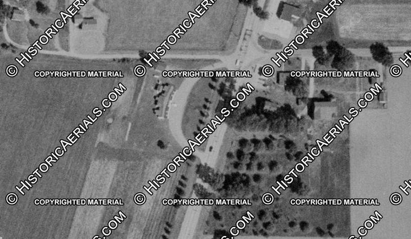 Michigan Motel - 1955 Aerial (newer photo)